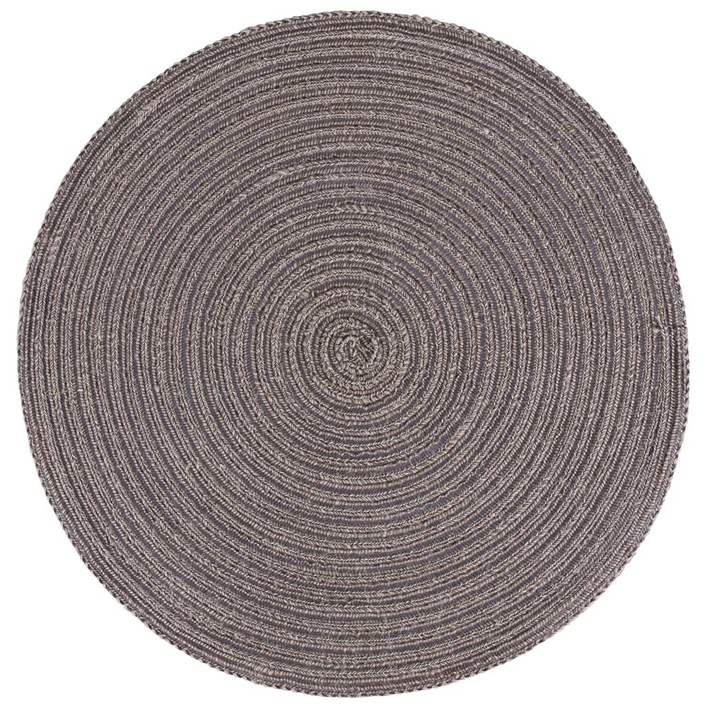 Villa d'Este Home Tivoli - Set of 6 Round Placemats ""Shades of Chocolate" Ø 38cm