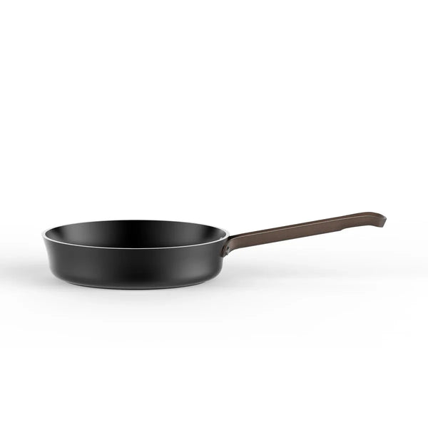 Alessi — Edo PU113/20 B | Padella antiaderente Urquiola, nero — Alessi
