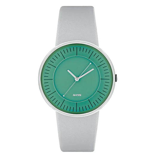 Alessi — Luna AL8009 | Orologio da polso Mendini quadrante verde