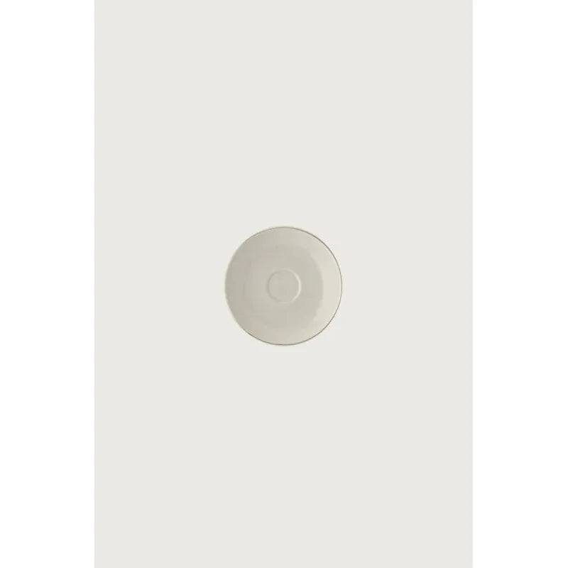 Alessi — Mami Gold SG69/77 | Sottotazza caffè porcellana e oro 18k