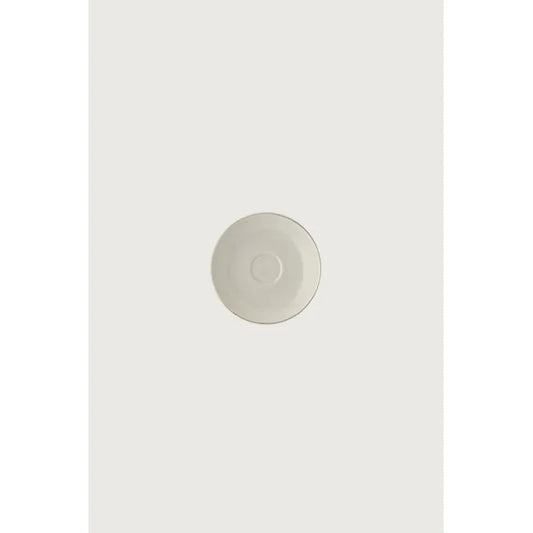 Alessi — Mami Gold SG69/77 | Sottotazza caffè porcellana e oro 18k