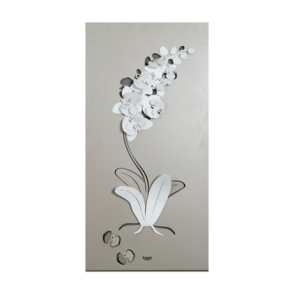 Arts et artisanat - Panneau décoratif moderne à motif d'orchidées