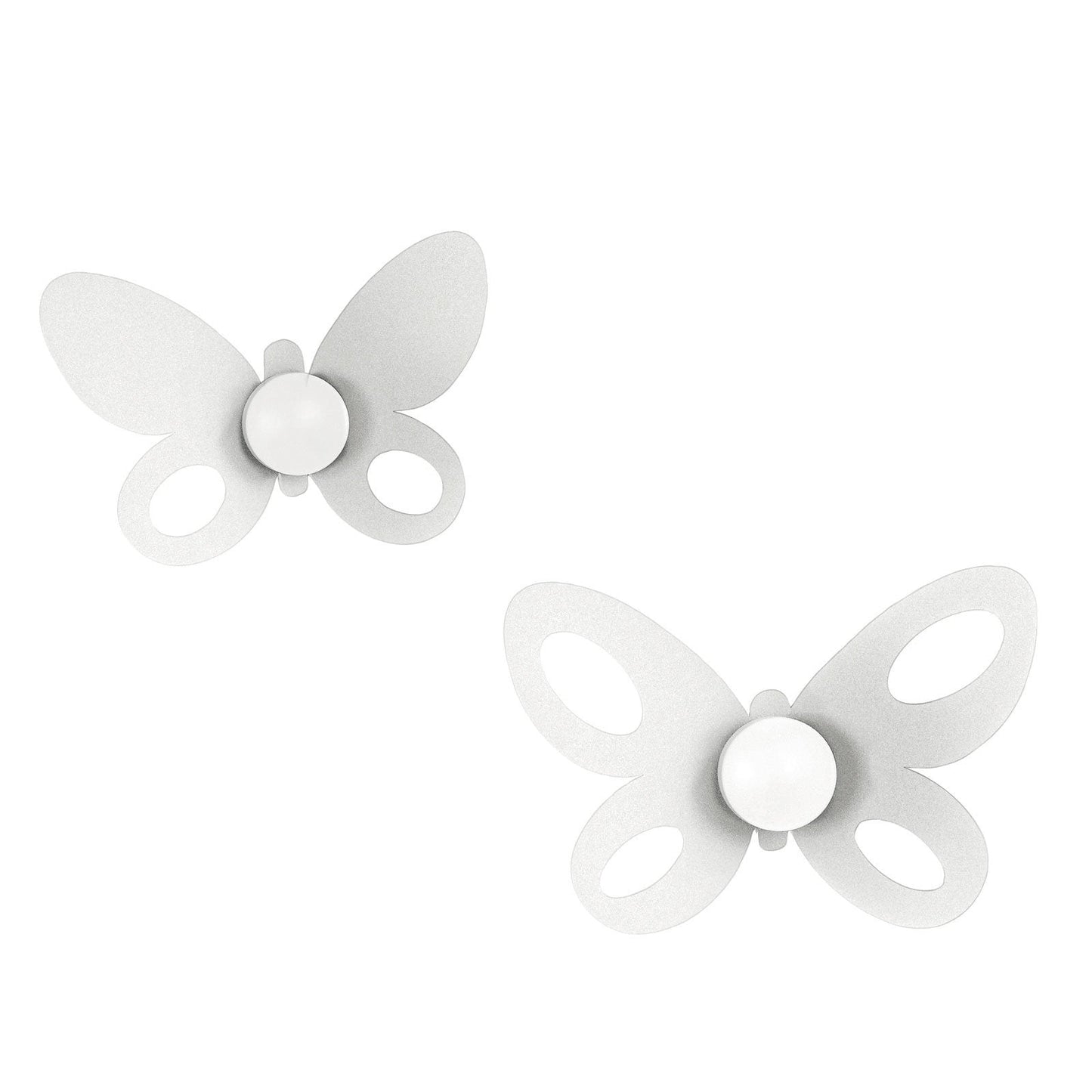 Arti & Mestieri - Set Ganci Appendiabiti Di Design Butterfly (2Pz)