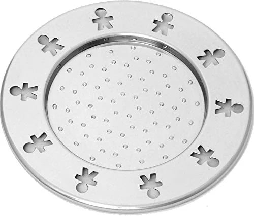 Alessi Set 4 Mini Girotondo in acciaio inossidabile 18/10 lucido - Design King-Kong