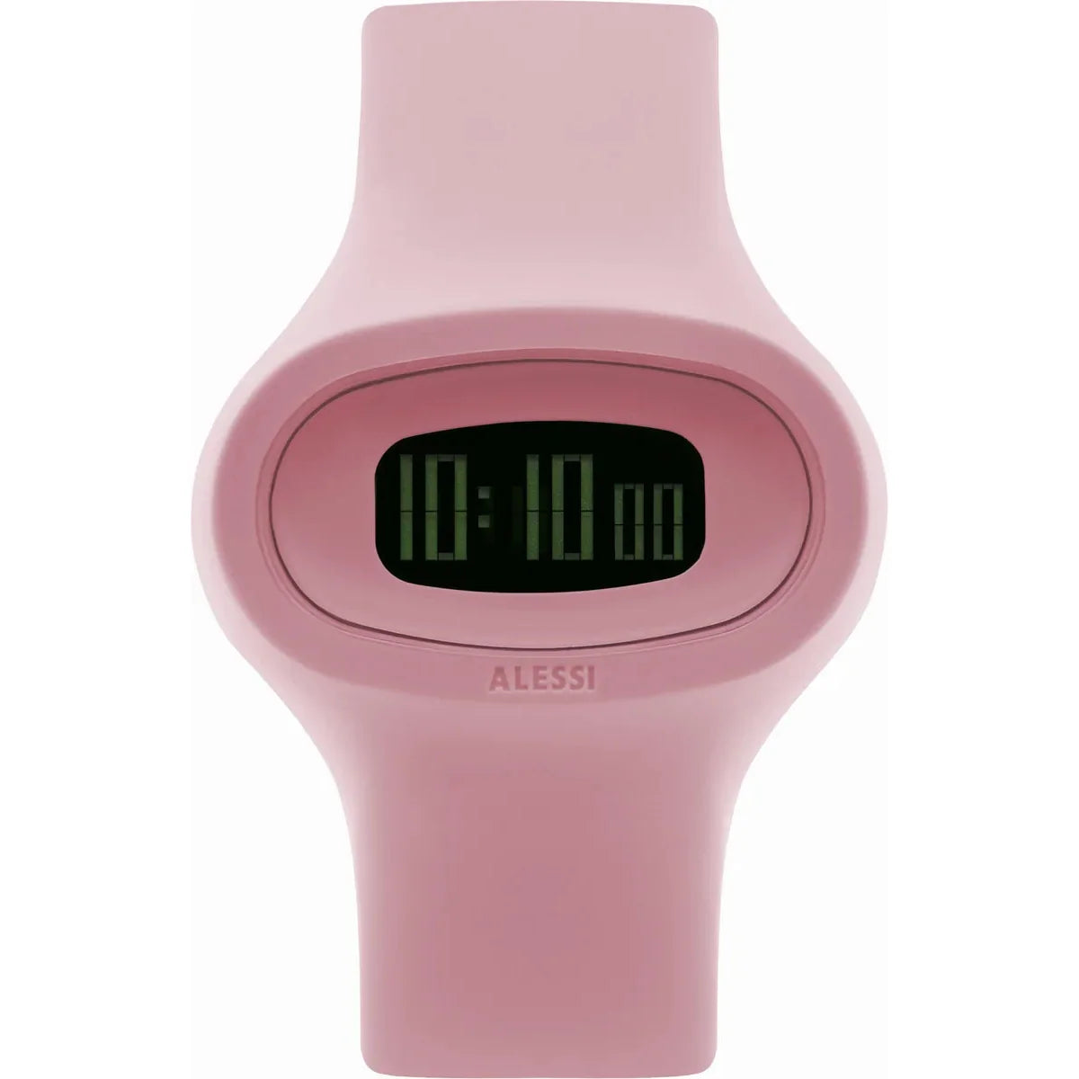 Alessi — Jak AL25002 | Orologio da polso in poliuretano rosa