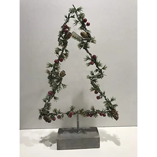 Mascagni Abete Led 40cm Natale - decorazione natalizia con illuminazione LED