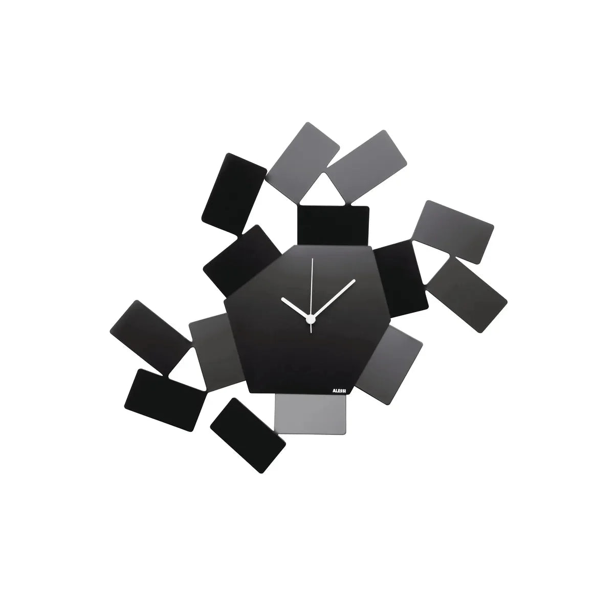 Alessi — MT19 B | La Stanza dello Scirocco, orologio da parete nero