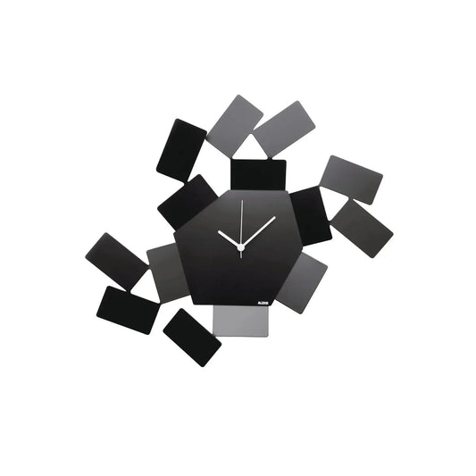 Alessi — MT19 B | La Stanza dello Scirocco, orologio da parete nero
