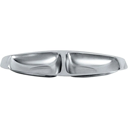 Alessi Antipastiera in acciaio inossidabile, design classico italiano