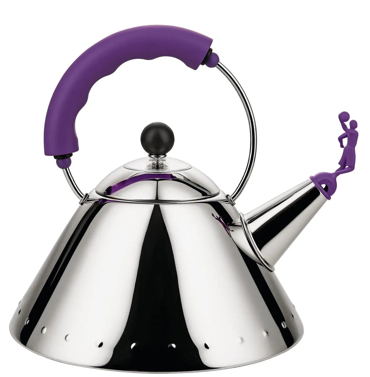 Alessi bollitore di design 9093 acciaio inox viola 1L