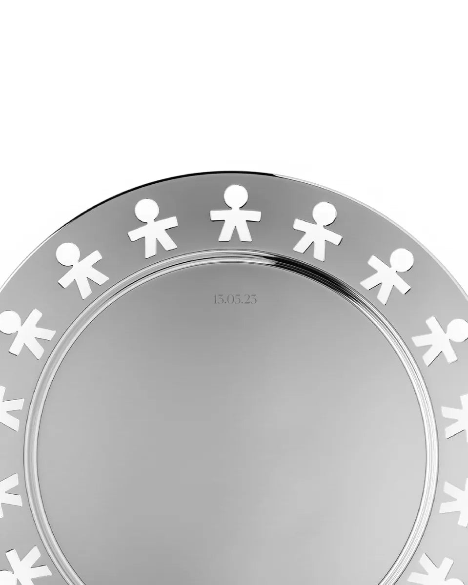 Alessi — Girotondo | Vassoio Acciaio Inox