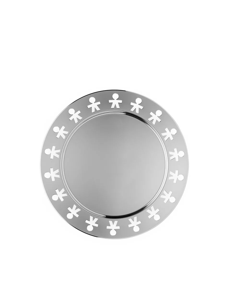 Alessi — Girotondo | Vassoio Acciaio Inox