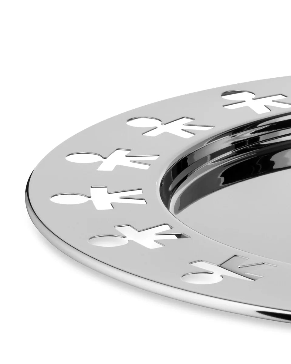 Alessi — Girotondo | Vassoio Acciaio Inox
