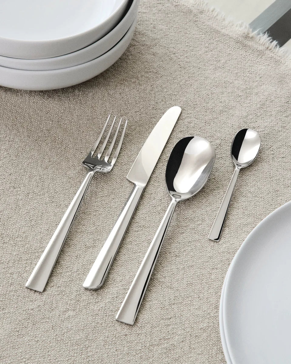 Alessi cucchiaio Alessandro M acciaio inox lucido - design Mendini