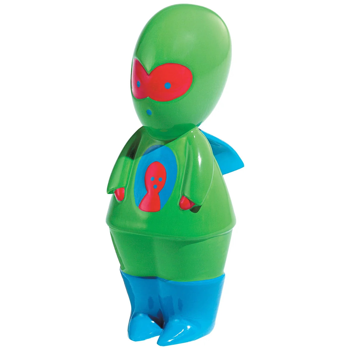 Alessi Marzio statuetta porcellana multicolore decorata mano design italiano