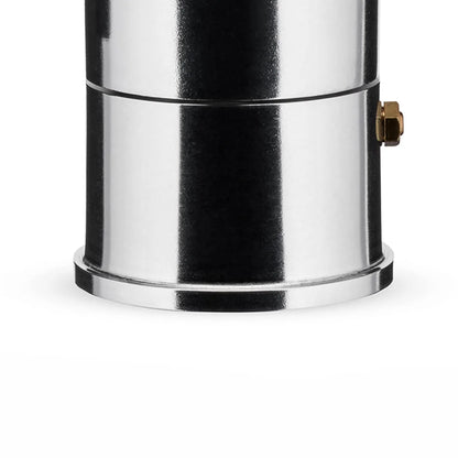 Alessi Caffettiera La Cupola moka in alluminio fusione design Aldo Rossi