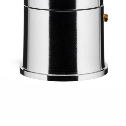 Alessi Caffettiera La Cupola moka in alluminio fusione design Aldo Rossi