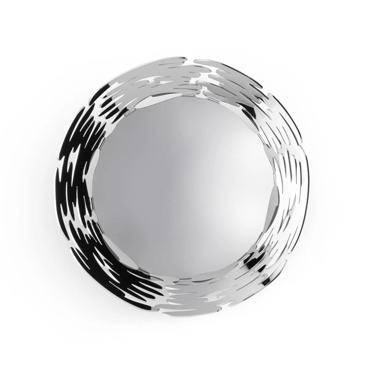 Alessi Cestino Centrotavola BM10 acciaio inossidabile decoro laser naturale