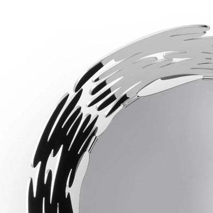 Alessi Cestino Centrotavola BM10 acciaio inossidabile decoro laser naturale