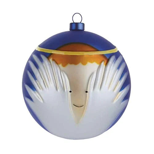 Alessi Christmas Bauble palla natalizia in vetro soffiato diametro 9cm design Marcello Jori