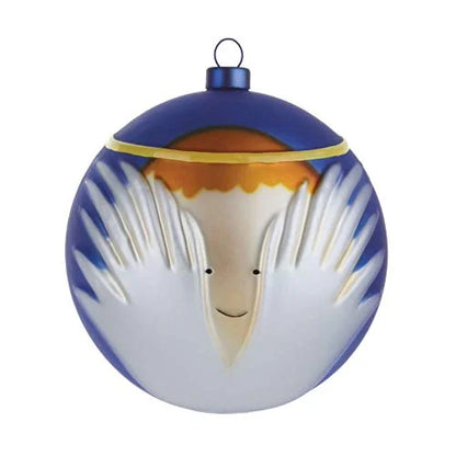 Alessi Christmas Bauble palla natalizia in vetro soffiato diametro 9cm design Marcello Jori