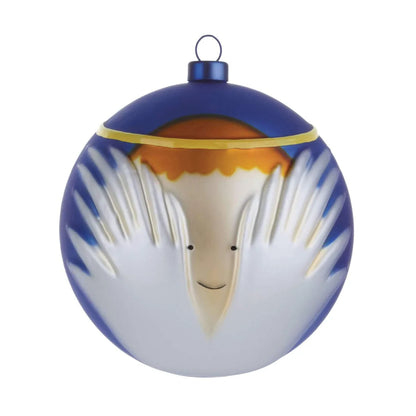 Alessi Christmas Bauble palla natalizia in vetro soffiato diametro 9cm design Marcello Jori