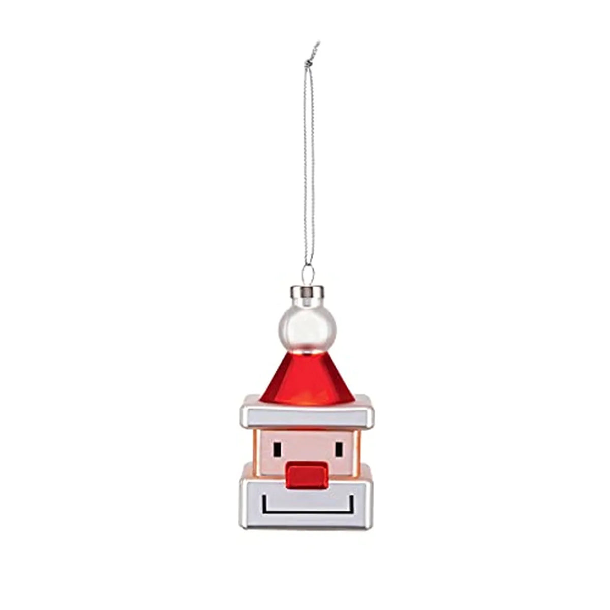 Alessi Palla Natalizia cubica vetro soffiato M. Jori M. Giacon decorazione natalizia