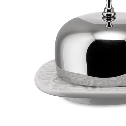 Alessi Set 3 Ciotole Marmellata Dressed porcellana bianca design Marcel Wanders