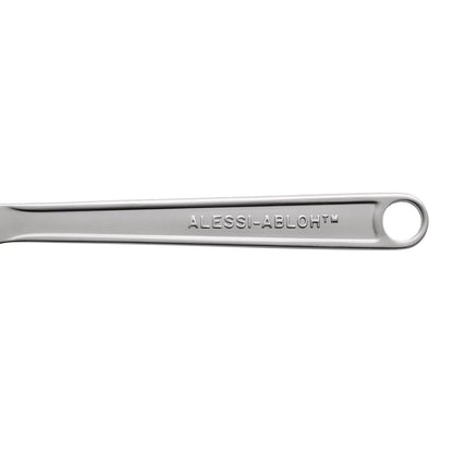 Alessi Conversational Objects set posate 16 pezzi Virgil Abloh acciaio inossidabile finitura opaca con portaposate