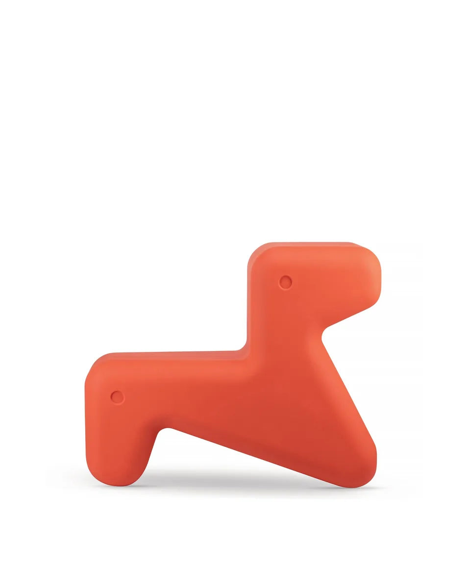 Alessi - Chaise design pour enfant « Doraff » en polyéthylène bleu
