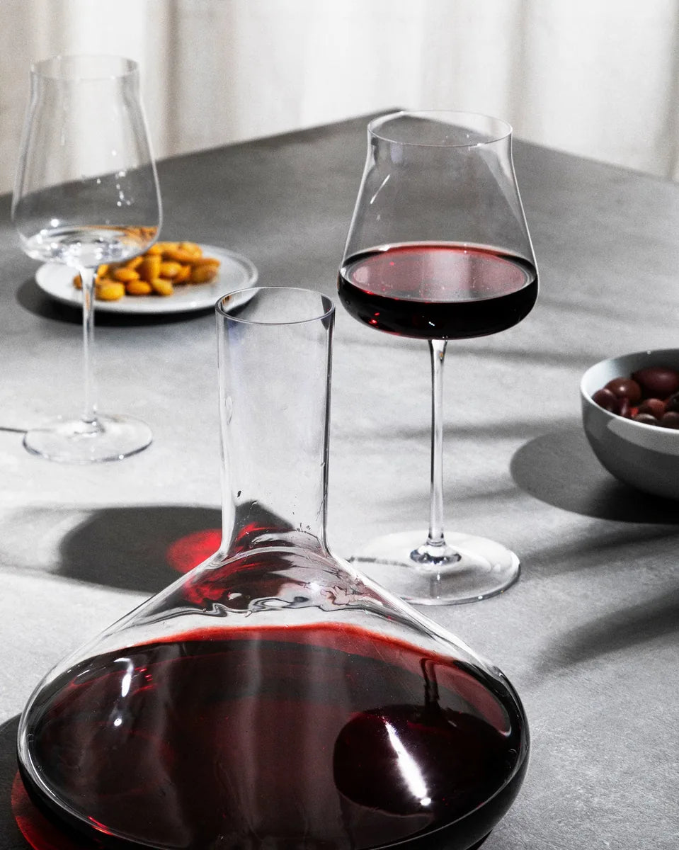 Alessi - "Eugenia" Design Glass for Red Wine in Crystal Glass 56cl