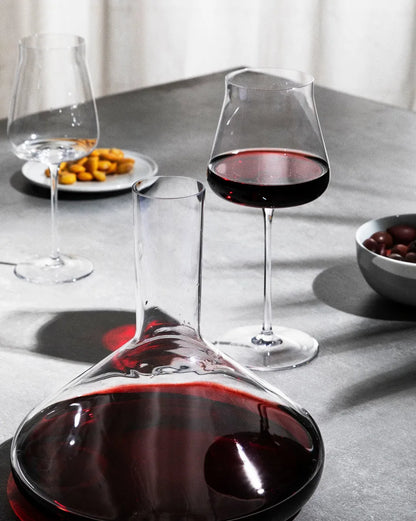 Alessi - "Eugenia" Design Glass for Red Wine in Crystal Glass 56cl