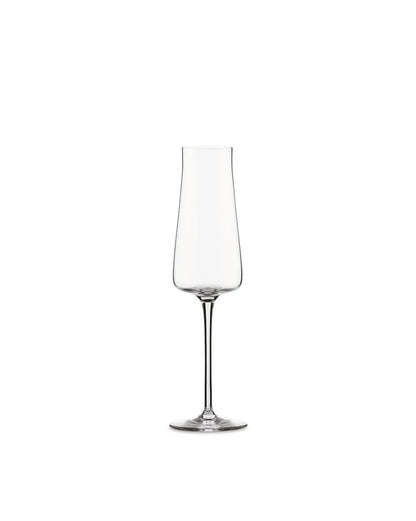 Alessi bicchiere Eugenia champagne cristallo trasparente 26cl design Naoto Fukasawa