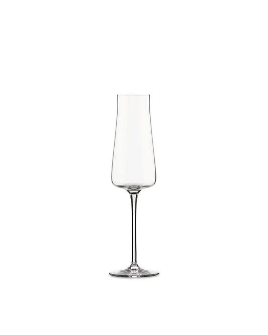 Alessi bicchiere Eugenia champagne cristallo trasparente 26cl design Naoto Fukasawa