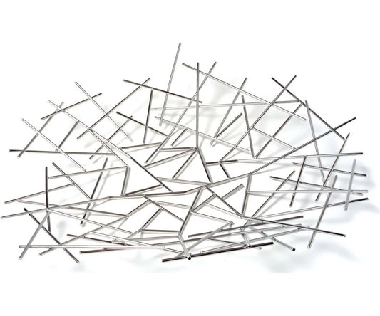 Alessi Centrotavola Blow Up Fratelli Campana acciaio inossidabile lucido 67,5x64,5 cm