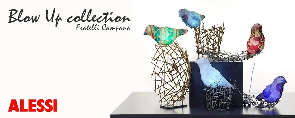 Alessi Centrotavola Blow Up Fratelli Campana acciaio inossidabile lucido 67,5x64,5 cm