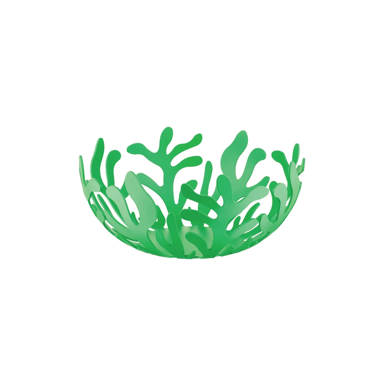 Alessi Fruttiera Mediterraneo in acciaio inossidabile colorato, design Emma Silvestris