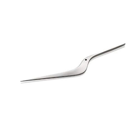Alessi tagliacarte colibrì in acciaio inossidabile lucidato grigio