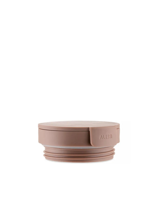 Alessi Travel Mug doppia parete acciaio inossidabile rosso - design Giulio Iacchetti