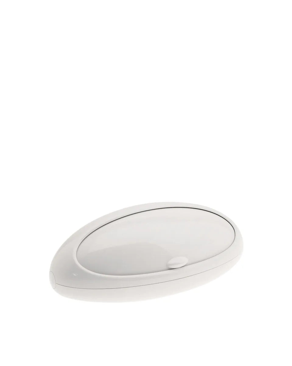 Alessi Cassetta per Pane Gnam in resina termoplastica bianco, nero e arancione - design Stefano Giovannoni
