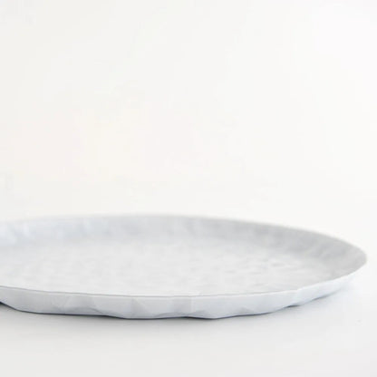 Alessi vassoio rotondo Joy acciaio colorato 40cm design Claudia Raimondo