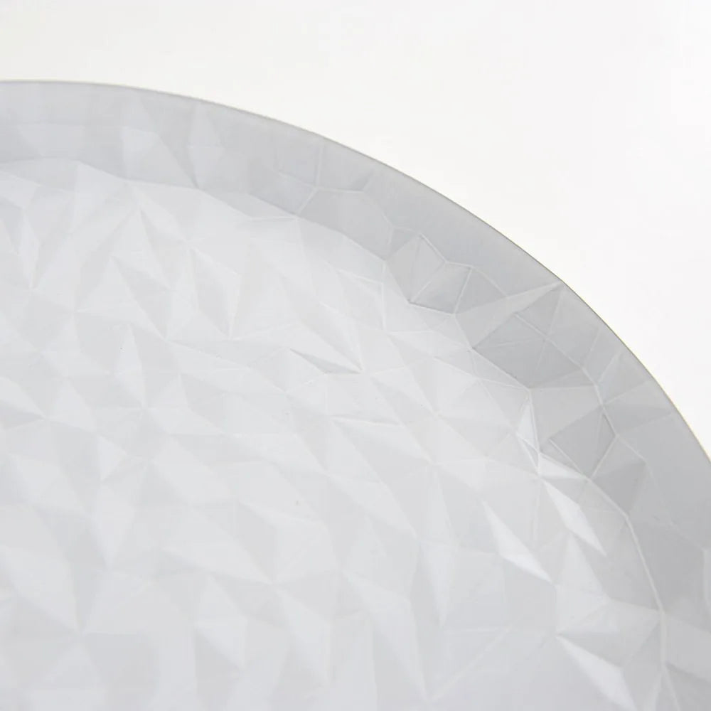 Alessi vassoio rotondo Joy acciaio colorato 40cm design Claudia Raimondo