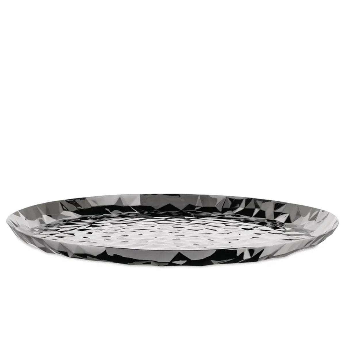 Alessi vassoio rotondo Joy acciaio colorato 40cm design Claudia Raimondo