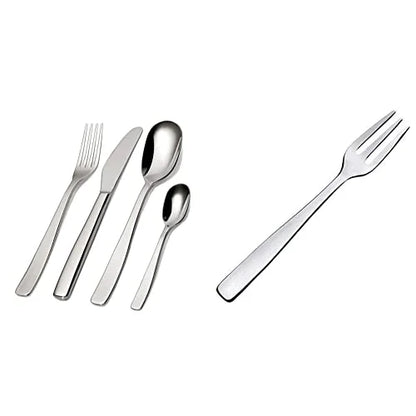 Alessi servizio 24 posate acciaio inossidabile design Jasper Morrison lucido
