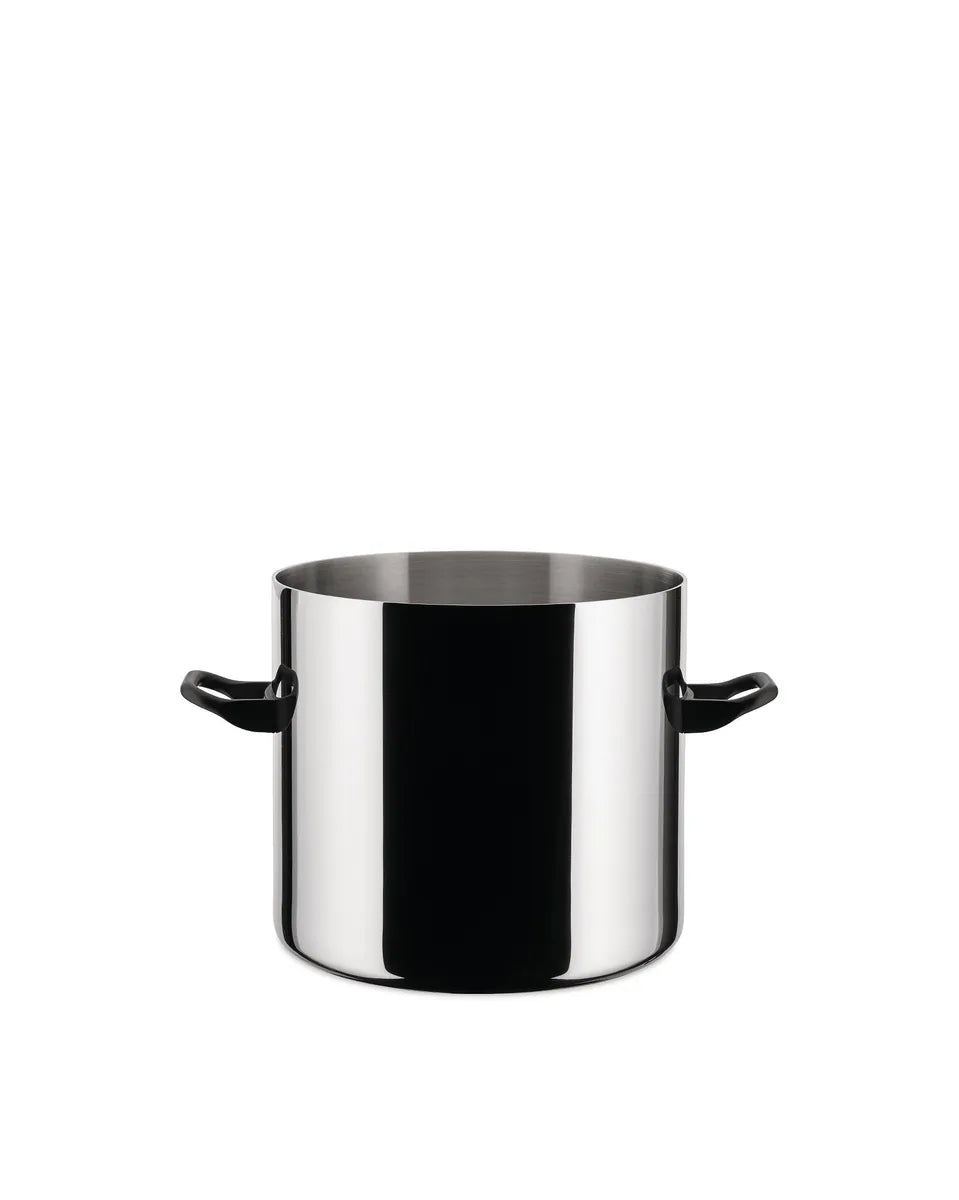 Alessi Pentola Multiply La Cintura di Orione Ø20cm acciaio inossidabile trilamina con manici neri