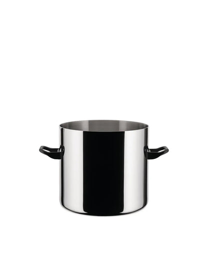 Alessi Pentola Multiply La Cintura di Orione Ø20cm acciaio inossidabile trilamina con manici neri