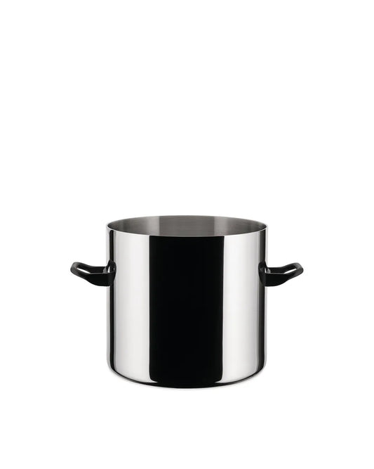 Alessi Pentola Multiply La Cintura di Orione Ø20cm acciaio inossidabile trilamina con manici neri