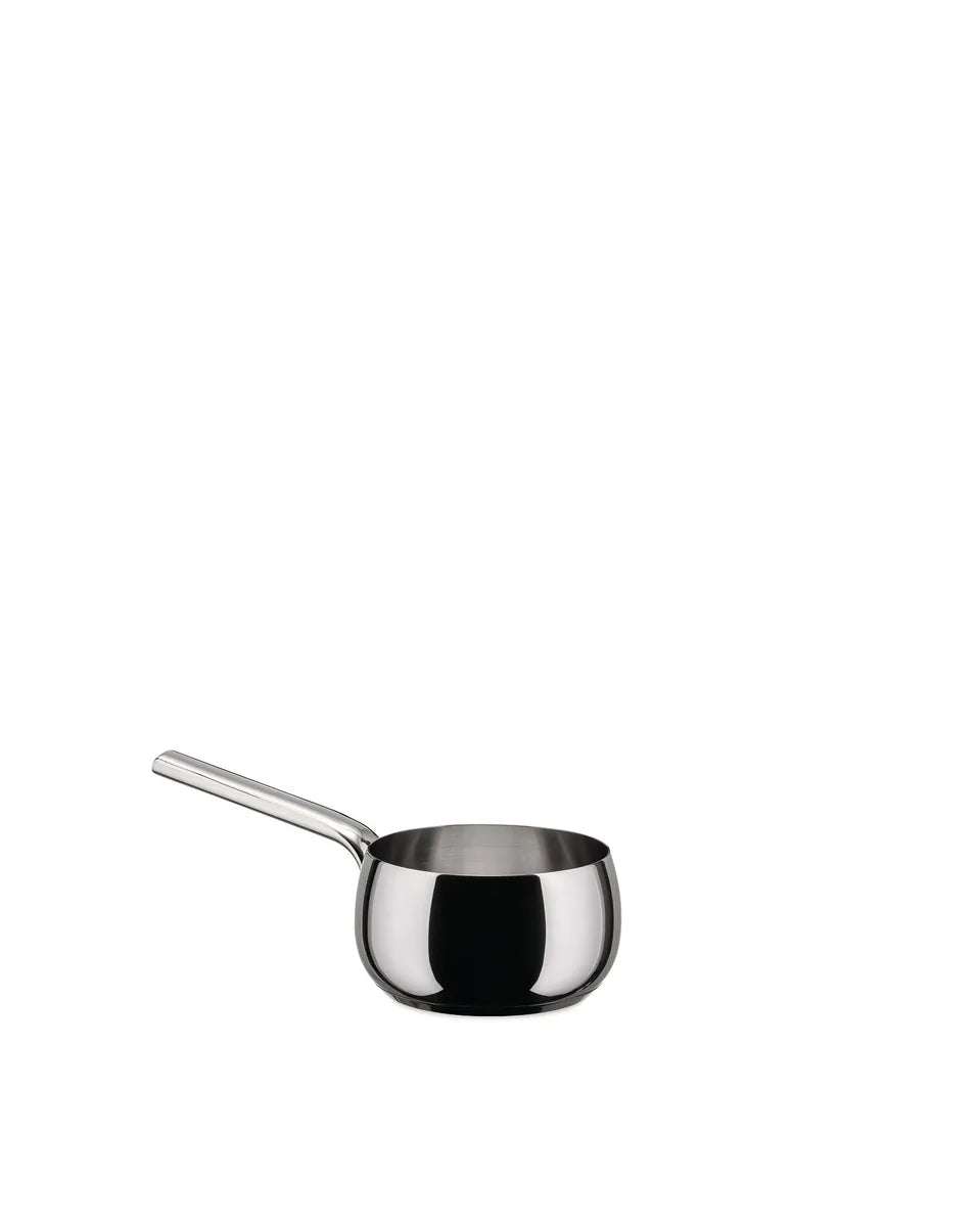 Alessi Casseruola Mami due manici acciaio inox lucido - Design Giovannoni