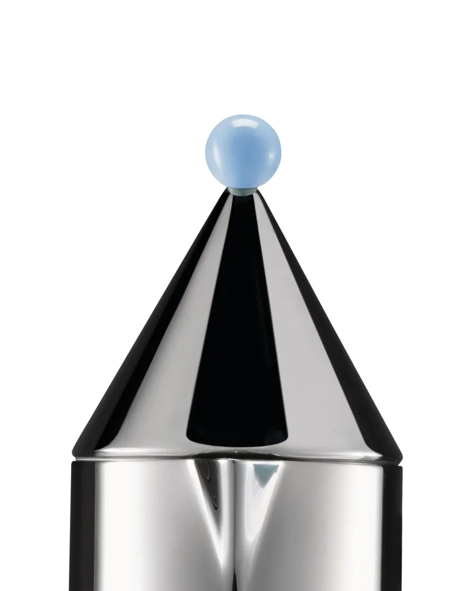 Alessi - Casserole à long manche « Mami » en acier inoxydable