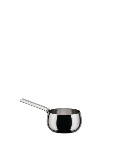 Alessi Casseruola Bassa Mami in acciaio inox 18/10 satinato, design Stefano Giovannoni